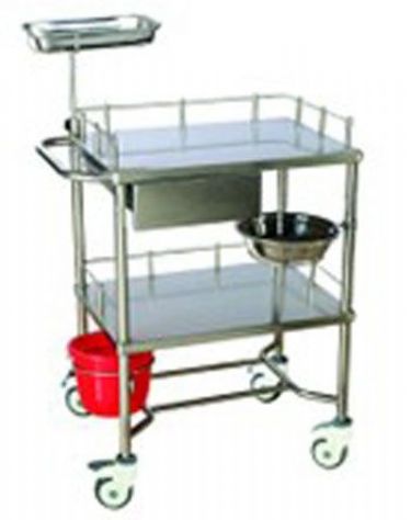 點擊查看詳細(xì)信息<br>標(biāo)題：[B07]不銹鋼換藥車 閱讀次數(shù)：1476